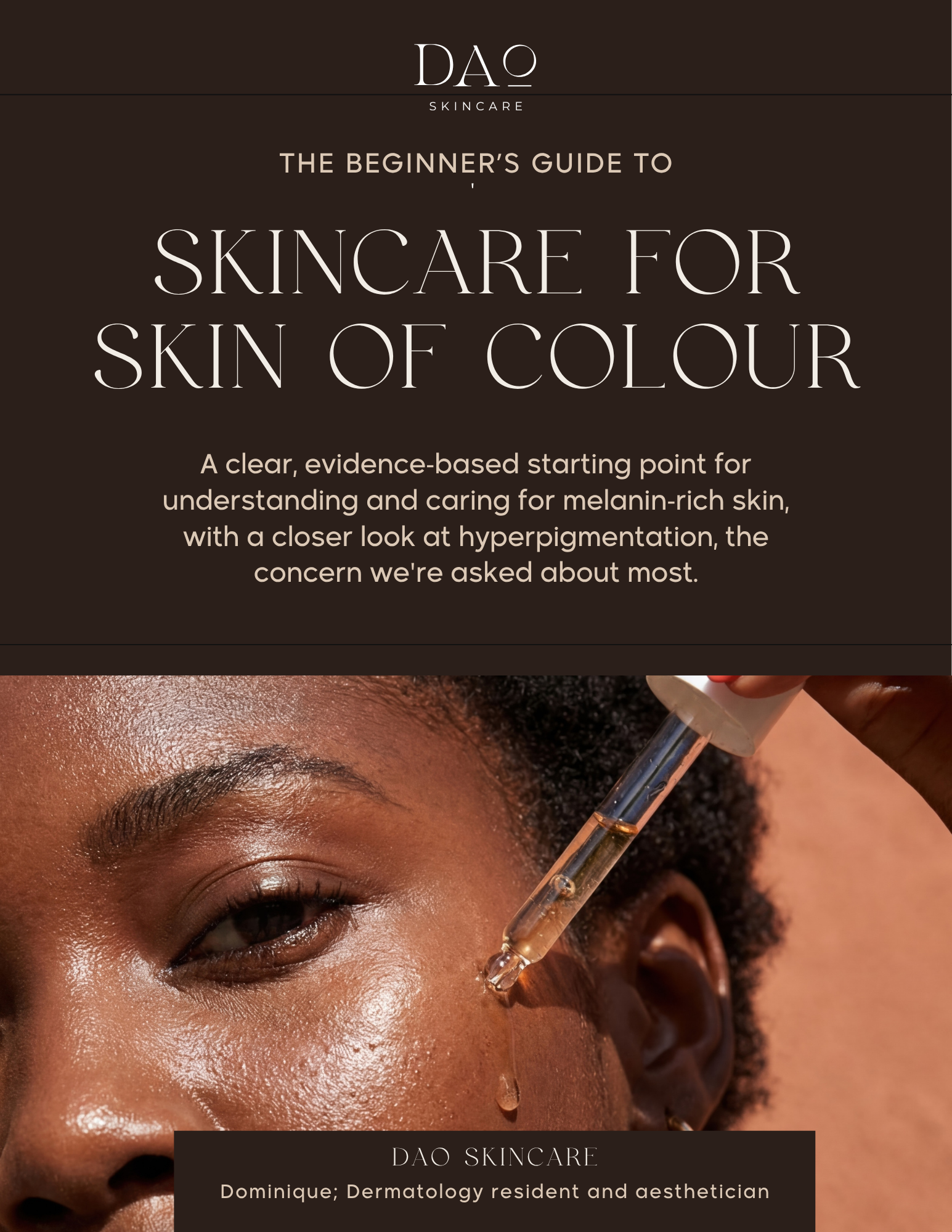 skincare guide for skin of colour